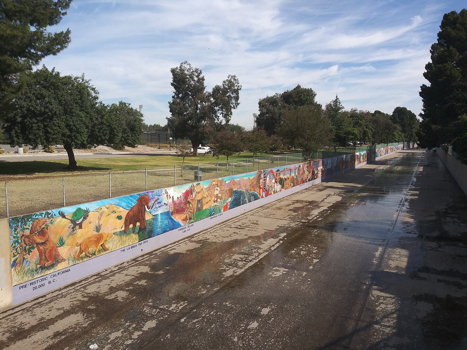 Great Wall of Los Angeles from Burbank Blv, Los Angeles