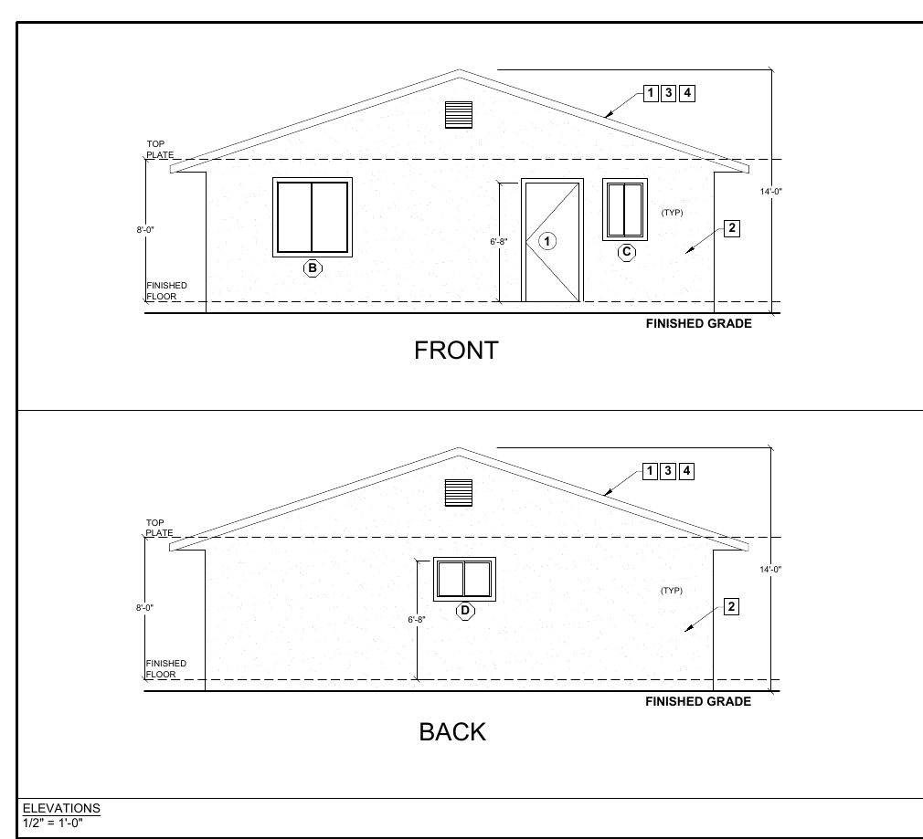 Imperial Beach Pre-Approved ADU — Studio, 600 sq ft