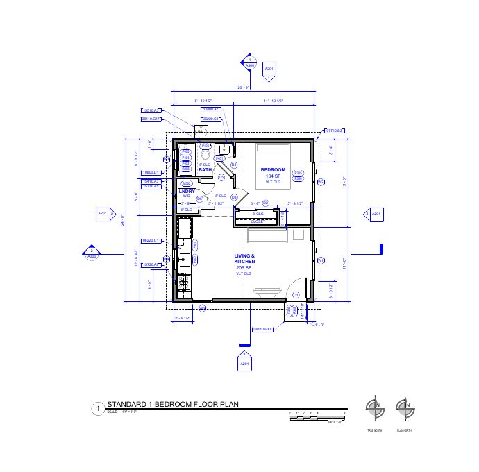 San Marcos Pre-Approved ADU: 1 Bedroom, 498 sq ft